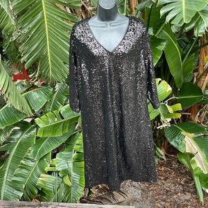 Torrid, sequin dress.